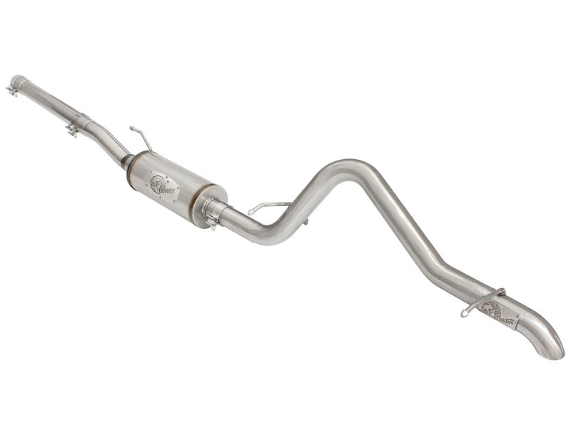 aFe MACHForce XP 2.5in SS-409 Cat-Back Exhaust 07-16 Jeep Wrangler (JK) V6-3.6L/3.8L (2-4 Door) - #49-48055