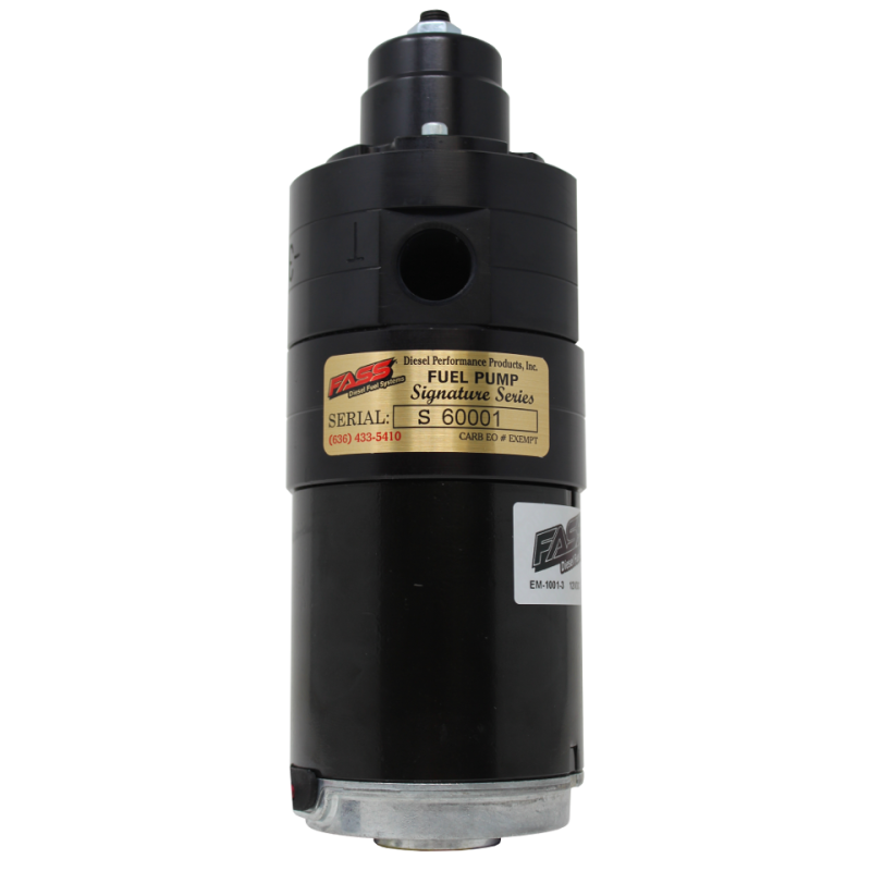 FASS Fuel Systems Signature Series Adjustable Diesel Fuel System 100GPH 1998.5-2004 Dodge Cummins 5.9L