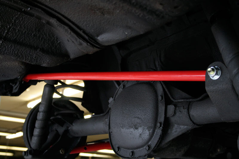 UMI Performance 5021-R Single Adjustable Panhard Bar Rod End Red