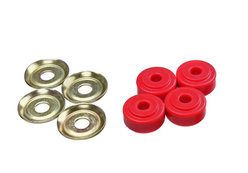 Energy Suspension Red Shock Tower Bushing Set 7/8in Nipple 3/8in ID 9.8177R