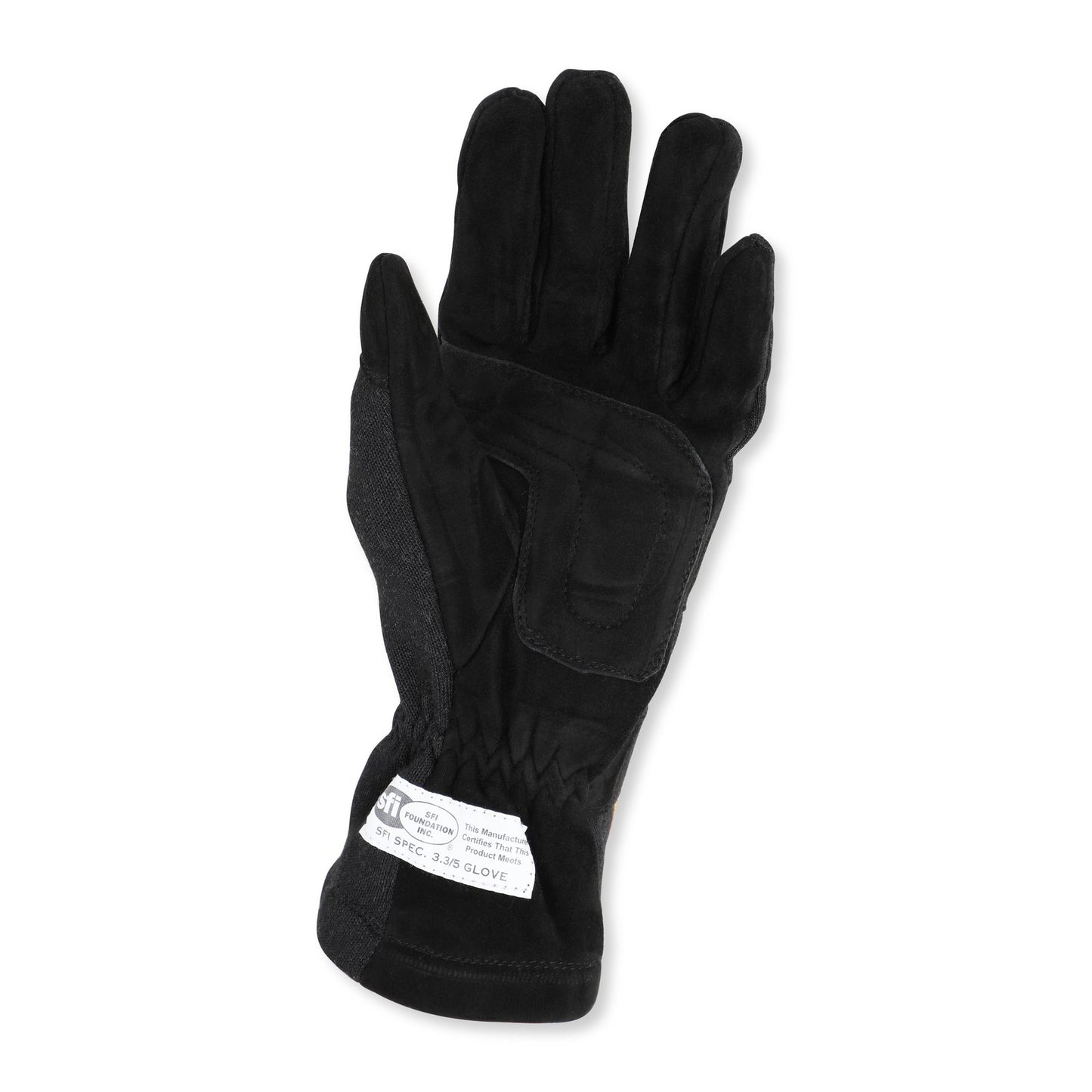 RaceQuip 355005 Black 2-Layer SFI-5 Glove - Large