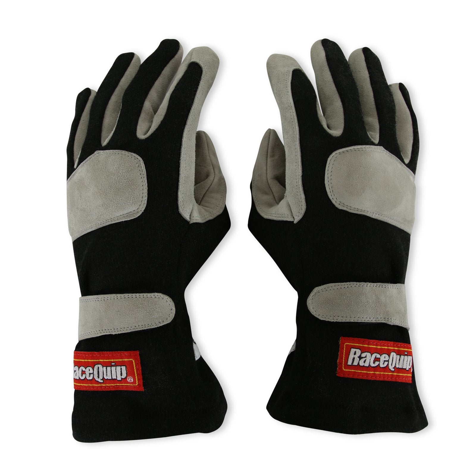 RaceQuip 351003 Black 1-Layer SFI-1 Glove - Medium
