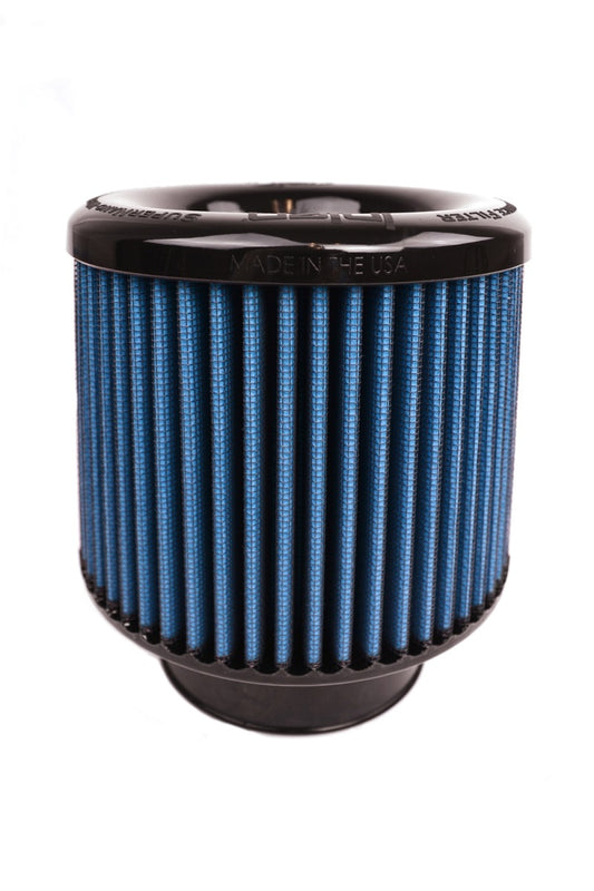 Injen AMSOIL Ea Nanofiber Dry Air Filter - 3.50 Filter 6 Base / 5 Tall / 5 Top - #X-1015-BB