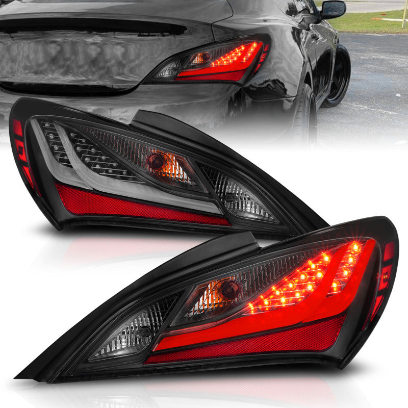 ANZO 2010-2016 Hyundai Genesis Coupe LED Taillights