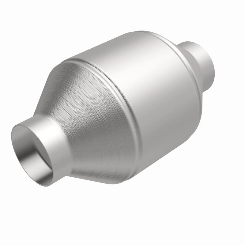 MagnaFlow 51655 Conv Univ 2.25in Inlet/Outlet Center/Center Round 3in Body L x 5in W x 8.75in Overall L - #51655