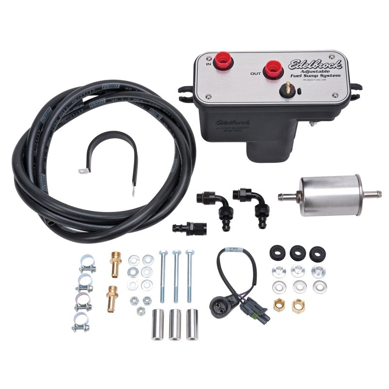 Edelbrock 36031 Universal EFI Fuel Sump Module Adjustable 255 LPH