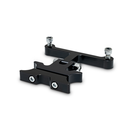 Burly Brand B16-1601MB Speedo Relocation Kit Black for 1982-2026 Harley-Davidson Models