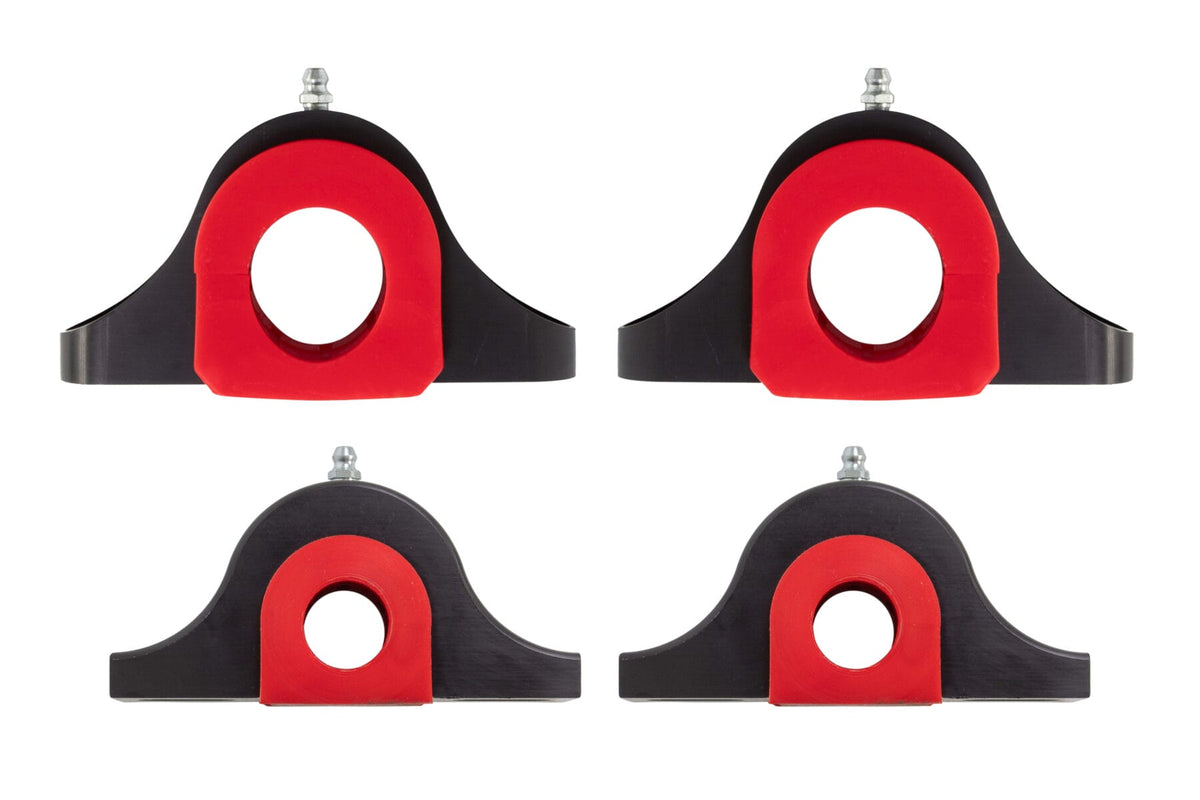 UMI Performance 9004845-R Aluminum Sway Bar Mounts for 35mm/22mm Sway Bars Red