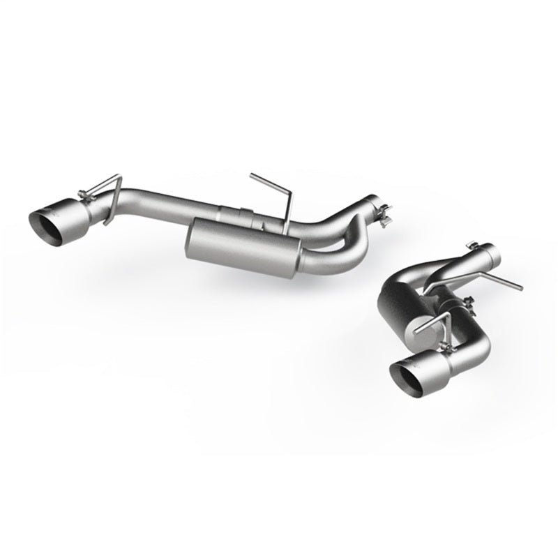 MBRP Camaro 2.5in Alum Non NPP Axle Back Exhaust - 4in Dual-Wall Tips