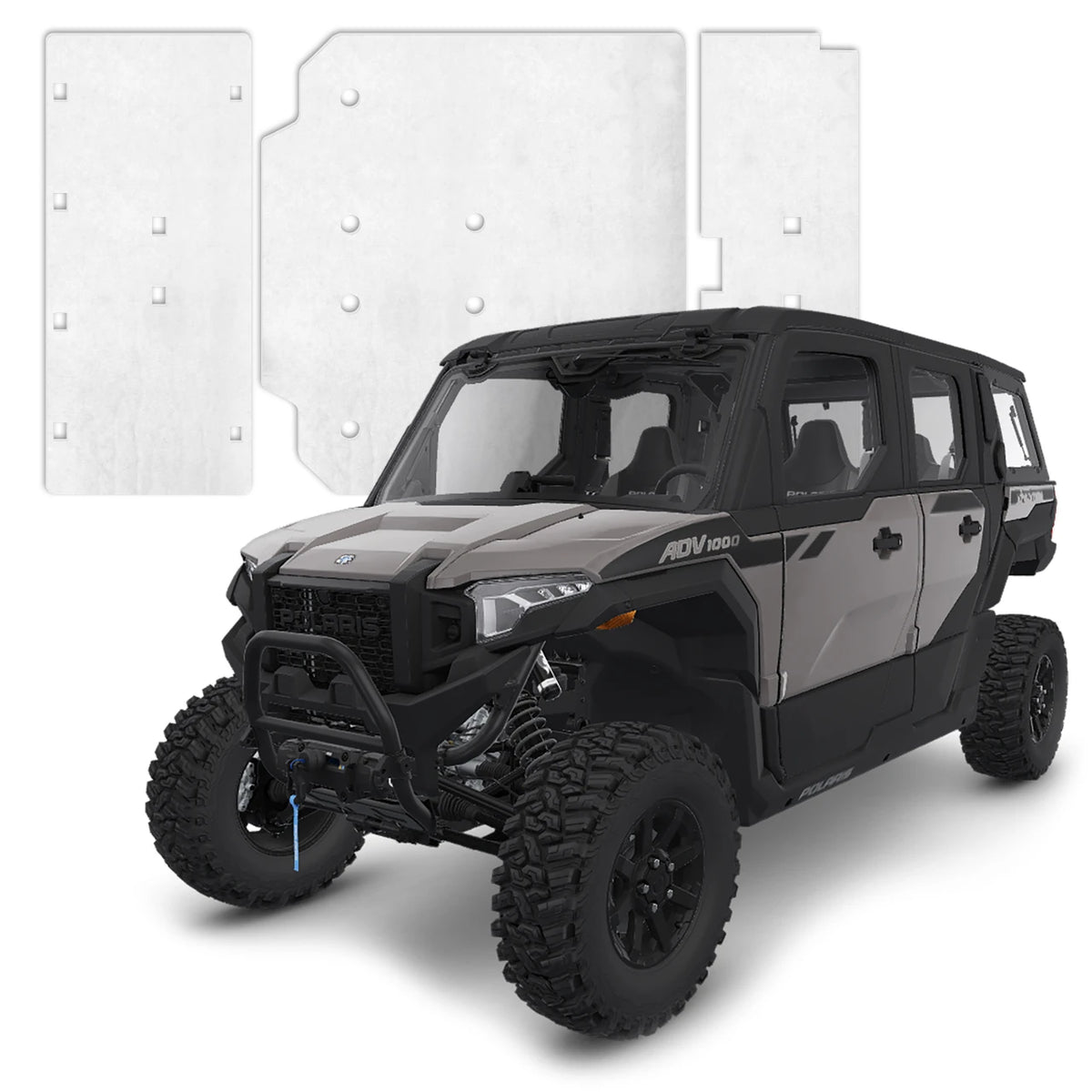 DEI for 2024-2026 Polaris Xpedition ADV5 4-Door Roof Insulation Kit