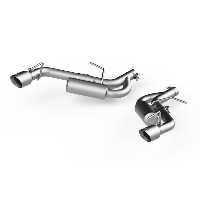 MBRP Camaro 2.5in Alum Non NPP Axle Back Exhaust - 4in Dual-Wall Tips