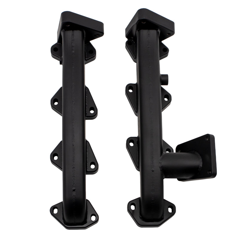 Wehrli Custom Fabrication WCF100373 Billet Exhaust Manifold Kit with Gaskets for 2017-2026 Chevrolet Silverado / GMC Sierra 2500 HD / 3500 HD 6.6L L5P Duramax