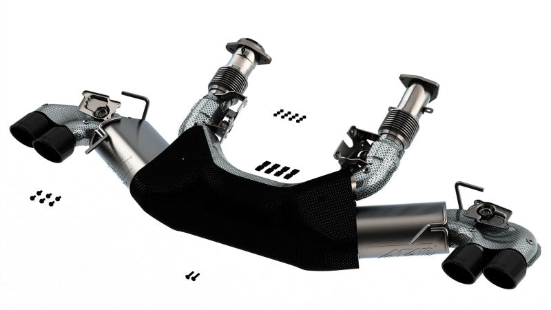 Borla 140839BC Cat-Back Exhaust System ATAK with Black Chrome Tips for 2020-2026 Chevrolet Corvette Stingray