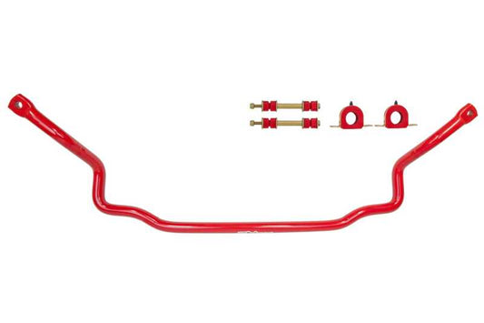 UMI Performance 3035-R 1.25in Solid Chrome Moly Front Sway Bar Red