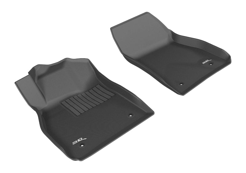 3D MAXpider Kagu Front Floor Mats for 2013-2015 Chevrolet Malibu