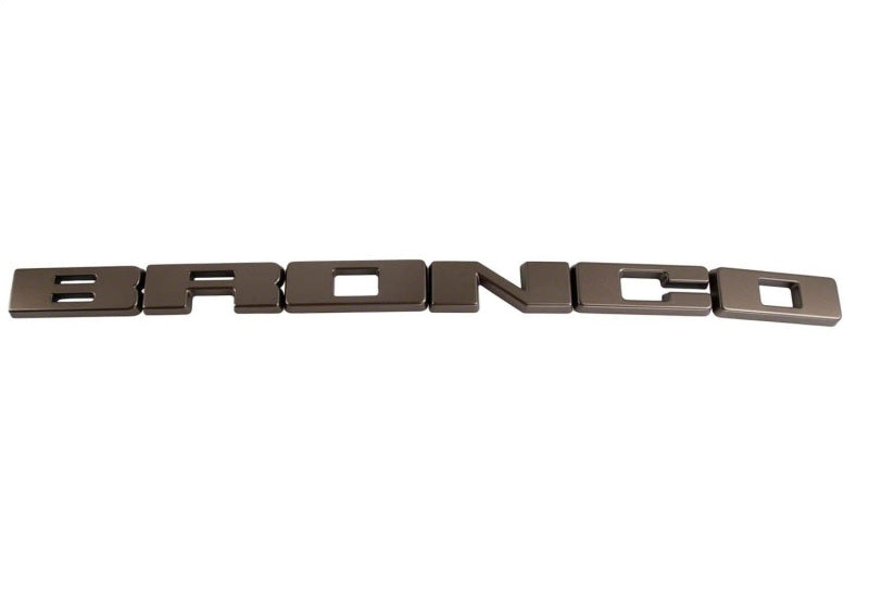 Ford Racing for 2021-2026 Bronco Grille Lettering Overlay Kit - Bronze