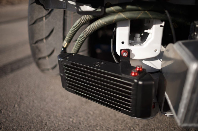 CSF 8119 Univ Dual-Pass Oil Cooler - M22 x 1.5 - 13in L x 4.75in H x 2.16in W