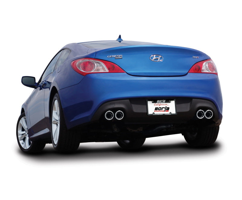 Borla 140350 10-14 Genesis Coupe 2.0L Turbo ONLY AT/MT RWD 2DR Catback Exhaust - #140350