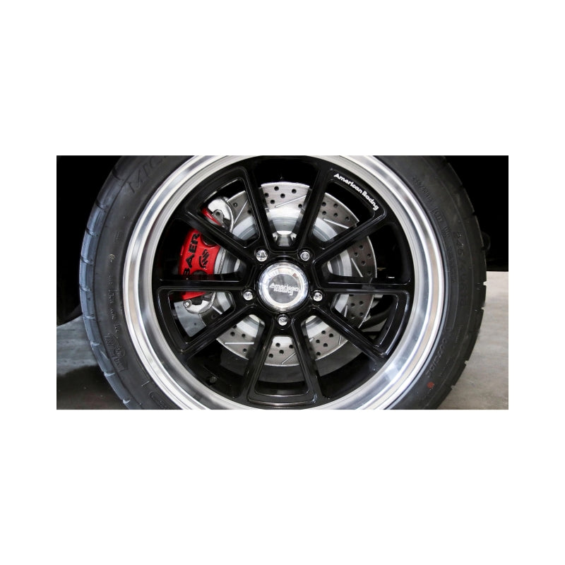 Baer Brakes Applications Using Wilwood Pro MII Spindles 13in Classic Series Front Brake Kit — 5x4.5" BC