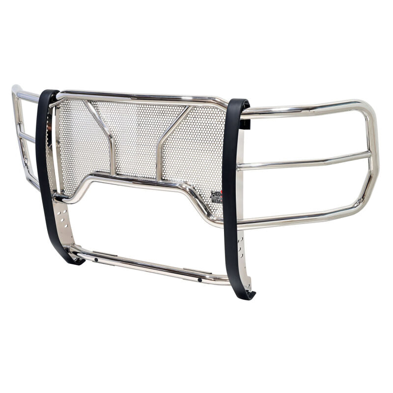 Westin 57-4100 HDX 1 Piece Grille Guard Polished for 2023-2026 Ford F-250 / F-350 / F-450 / F-550/F-600
