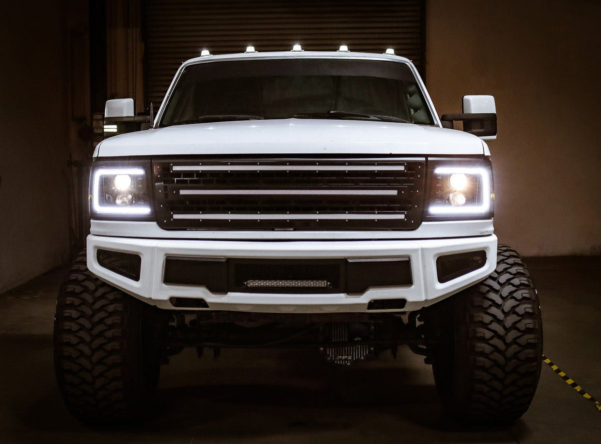 AlphaRex 880379 Projector Headlights, Chrome with Activation Light, Sequential Signal