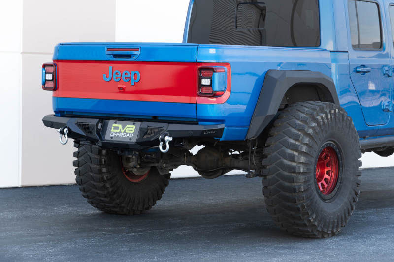 DV8 Offroad 20-23 Jeep Gladiator JT Spec Series Rear Bumper - #RBGL-09