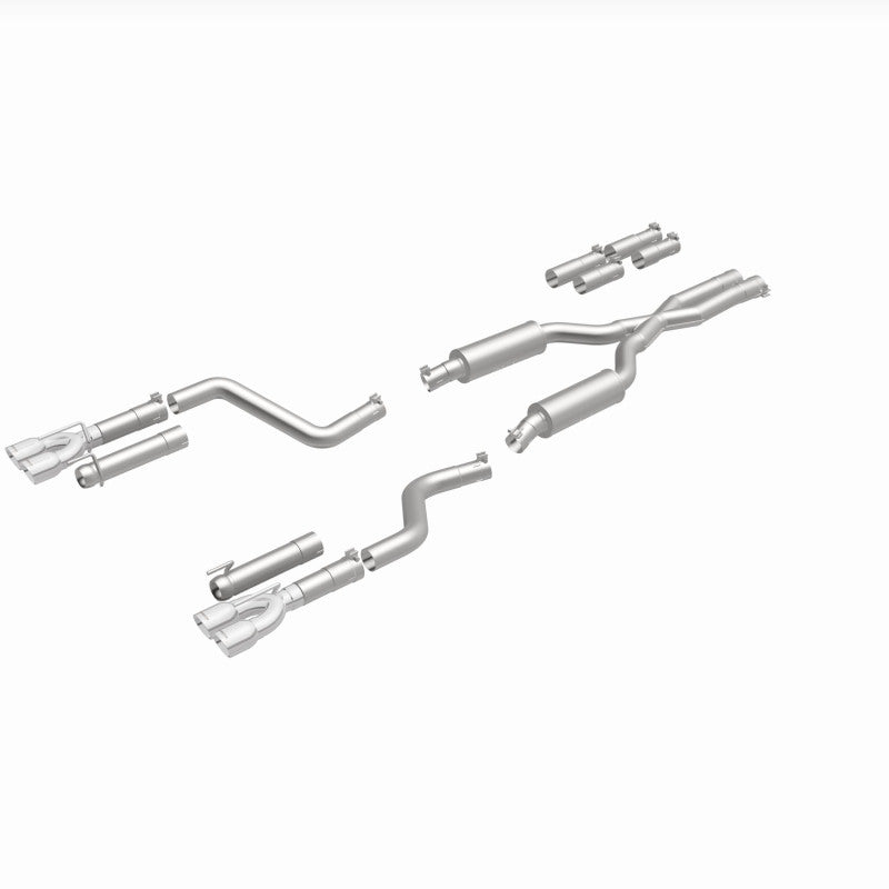 MagnaFlow 19367 2017+ Dodge Challenger 409 SS Polished 3in Quad Tips Cat-Back Exhaust - #19367