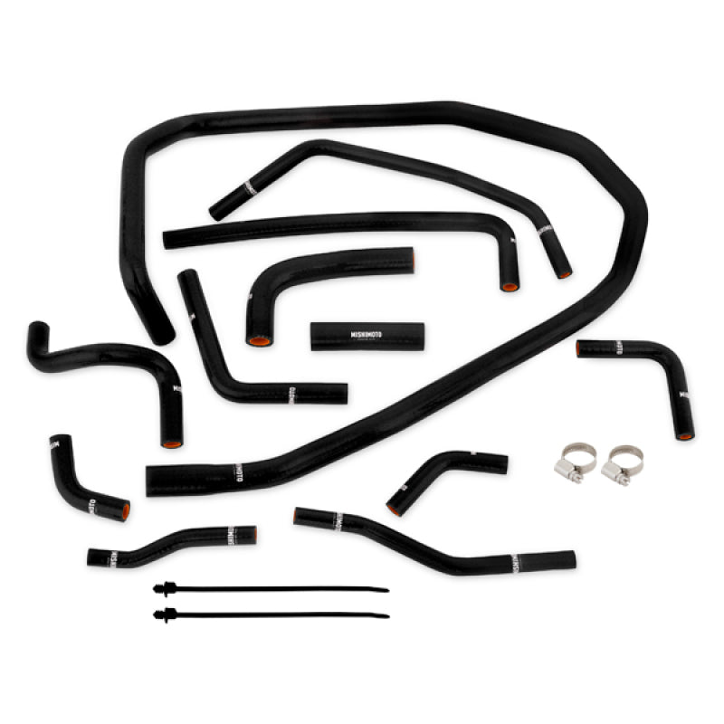 Mishimoto 2015 Subaru WRX Black Silicone Radiator Coolant Ancillary Hoses Kit - #MMHOSE-WRX-15ANCBK