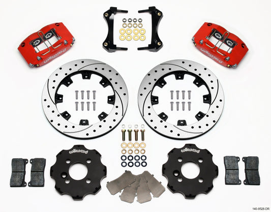 Wilwood Dynapro Radial Front Kit 12.19in Drilled Red Mini Cooper - #140-8528-DR