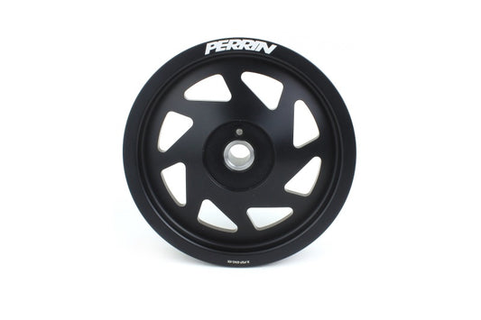 PERRIN 19-21 Subaru WRX / 16-18 Forester / 15-19 Legacy Lightweight Crank Pulley - Black
