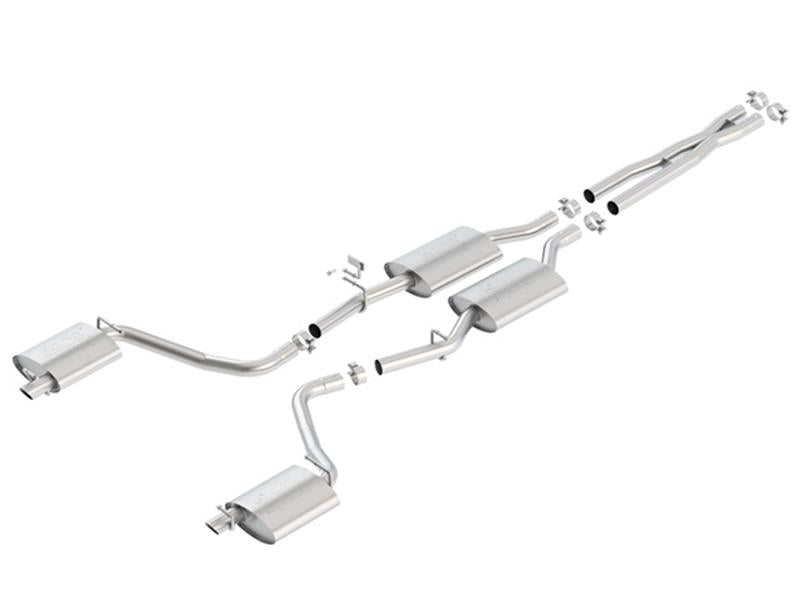 Borla 140686 15-16 Dodge Charger 3.6L V6 ATAK Cat Back Exhaust (Uses Factory Valence) - #140686