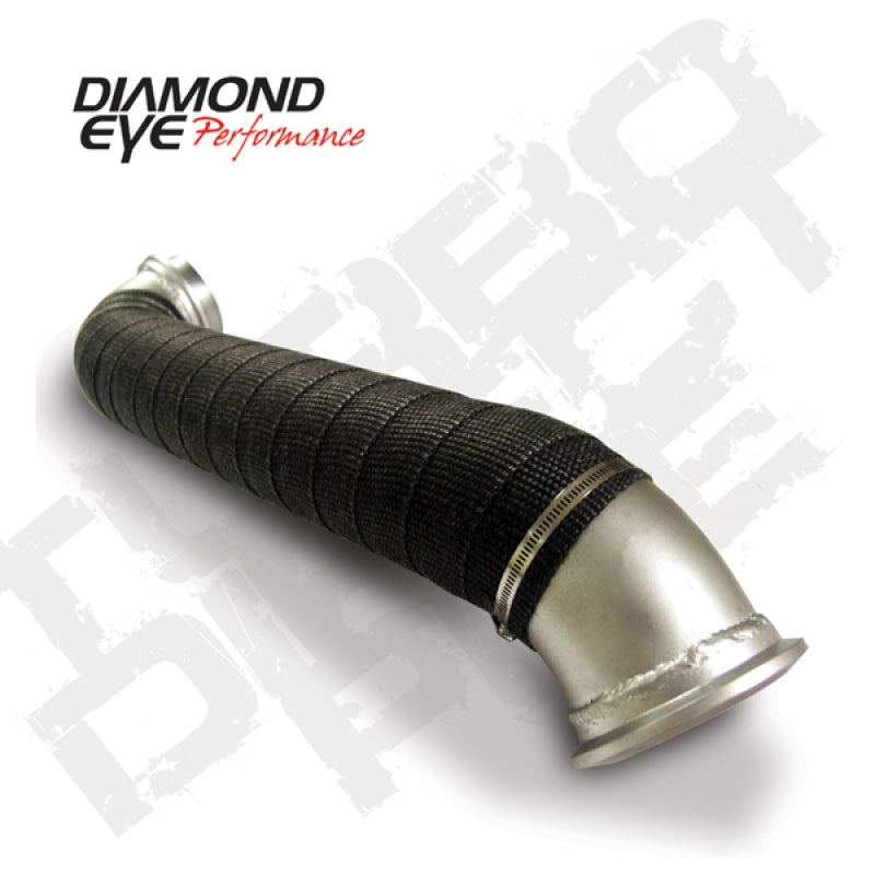 Diamond Eye 321056 3in Downpipe - 2004-2010 Chevrolet Silverado 2500 HD/3500/3500 HD; 2004-2010 GMC Sierra 2500 HD/3500/3500 HD | Aluminized