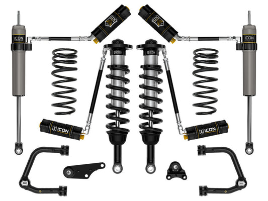 ICON 2024+ Toyota Tacoma 1.25in-3in Stage 5 Suspension System Tubular w/ Triple Rate Spring