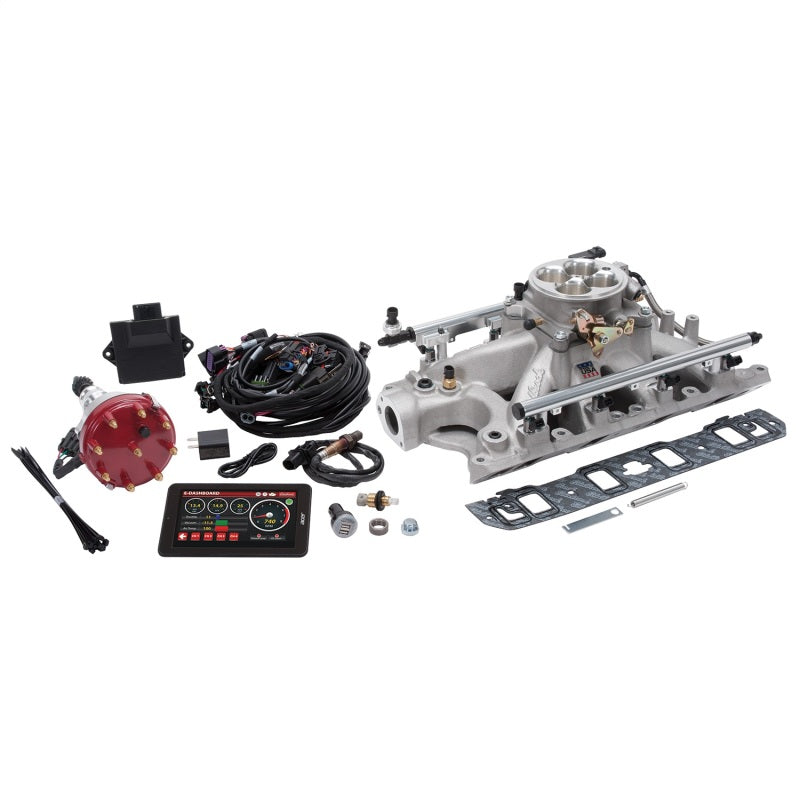 Edelbrock 35940 Pro Flo 4 EFI System Sequential Port Ford Super Victor 8.2 302-347 625 HP 35lb/hr