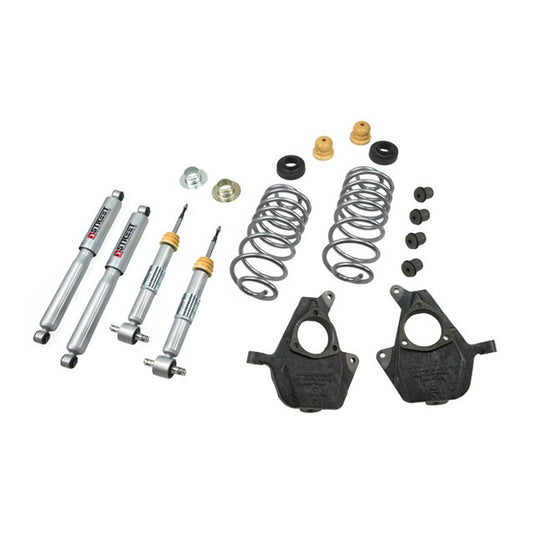 Belltech Lowering Kit with SP Shocks 2in F/3-4in R for 07-14 GM Tahoe/Yukon