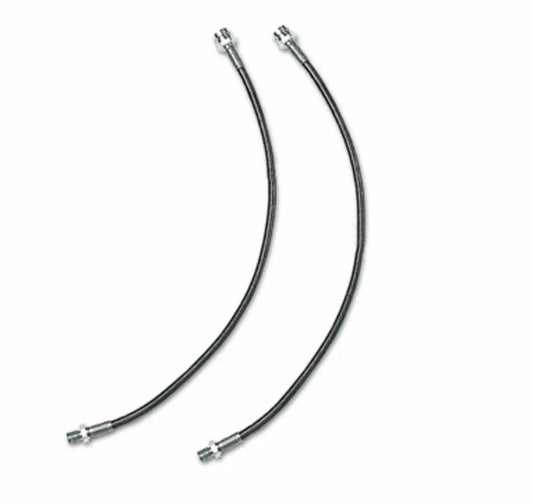 Tuff Country 95430 Front Extended (4in Over Stock) Brake Lines Pair for 1997-2006 Jeep Wrangler TJ