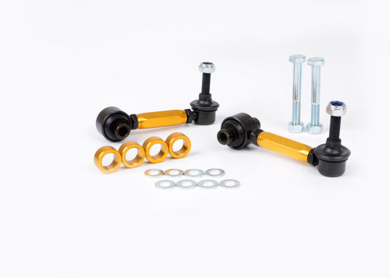 Whiteline KLC200 Rear Sway Bar Link Assembly Pair for 2010-2025 Subaru Outback, 2008-2018 Subaru Forester, 2013-2015 Subaru XV Crosstrek and More