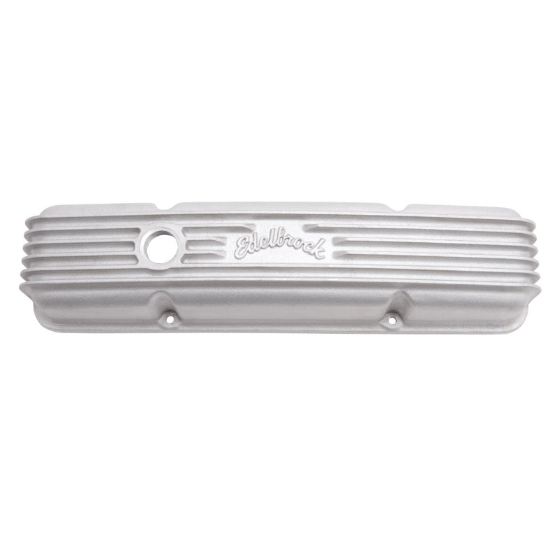 Edelbrock 41449 Valve Cover Classic Series Chevrolet 1959-1986 262-400 CI V8 with Oil Fill Hole