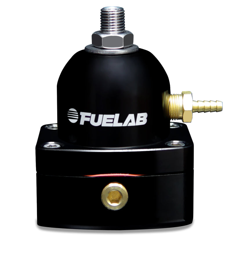 Fuelab 51502-1 515 EFI Adjustable FPR 25-90 PSI (2) -6AN In (1) -6AN Return - Black