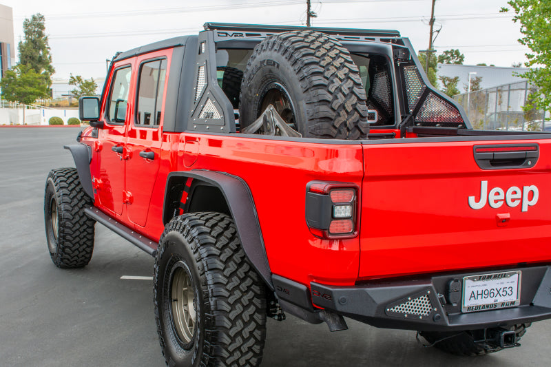 DV8 Offroad 2019+ Jeep Gladiator Bolt On Chase Rack - #RRGL-01