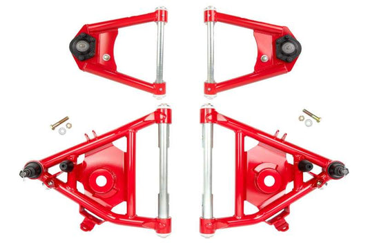 UMI Performance 643233-R Street Performance A-Arm Kit Red for 1973-1987 GM C10