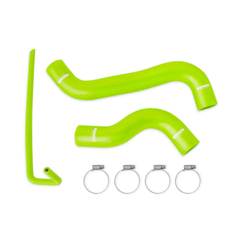 Mishimoto 2015+ Subaru WRX Silicone Radiator Coolant Hose Kit - Neon Yellow - #MMHOSE-WRX-15NY
