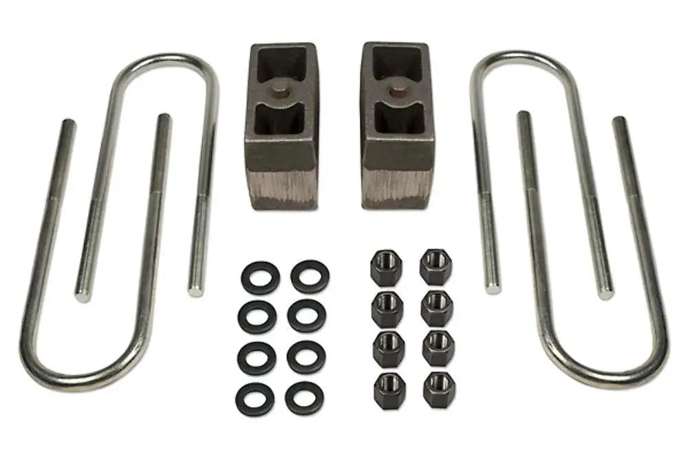 Tuff Country 97010 4in Rear Block and U-Bolt Kit for 1973-1987 Chevrolet Truck 3/4 Ton 4WD