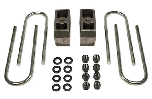 Tuff Country 97010 4in Rear Block and U-Bolt Kit for 1973-1987 Chevrolet Truck 3/4 Ton 4WD
