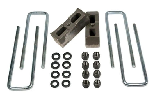 Tuff Country 97022 2in Rear Block and U-Bolt Kit for 2001-2010 GMC Sierra 2500HD 4WD