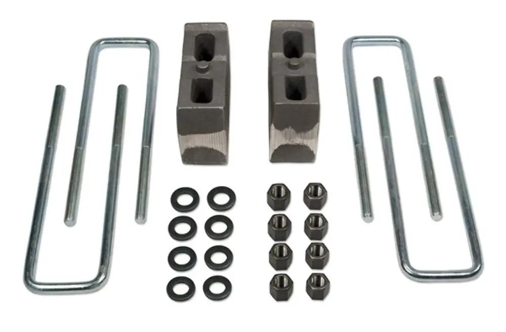Tuff Country 97024 4in Rear Block and U-Bolt Kit for 2001-2010 Chevrolet Silverado 2500HD 4WD