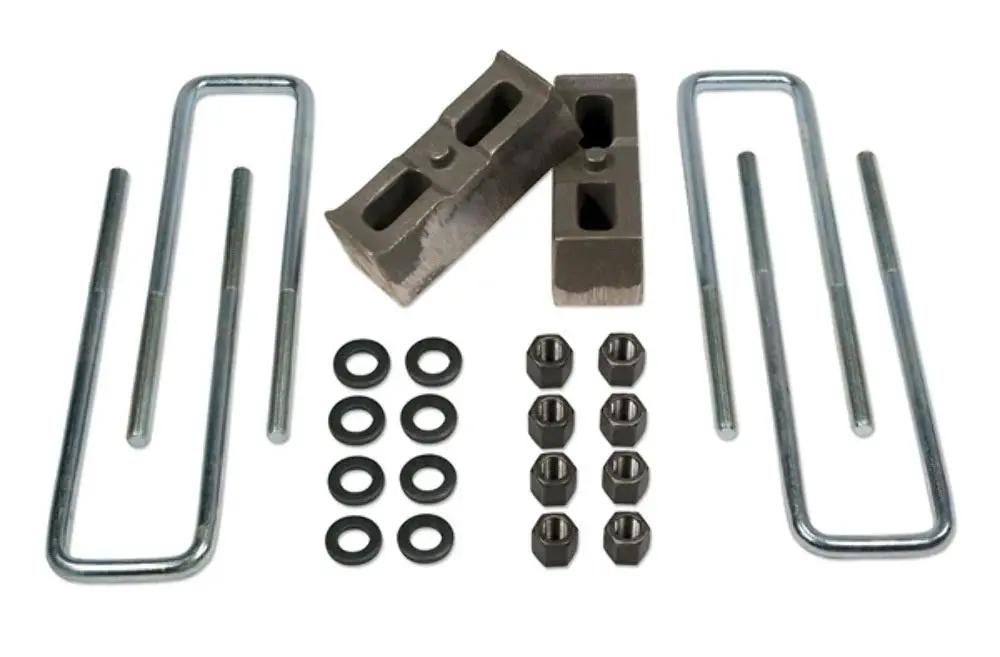Tuff Country 97026 2in Rear Block and U-Bolt Kit for 2001-2010 Chevrolet Silverado 3500 4WD
