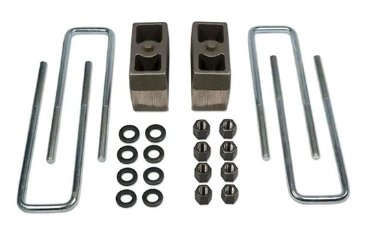 Tuff Country 97036 4in Rear Block and U-Bolt Kit for 1992-1998 GMC Suburban 1500 and 2500 4WD