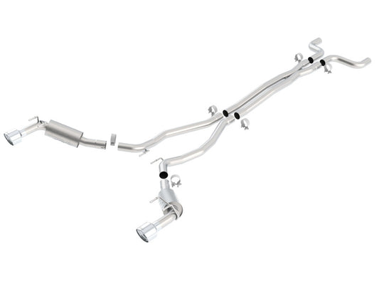 Borla 140356 10-13 Chevy Camaro SS 6.2L 8cyl Aggressive Catback Exhaust - #140356