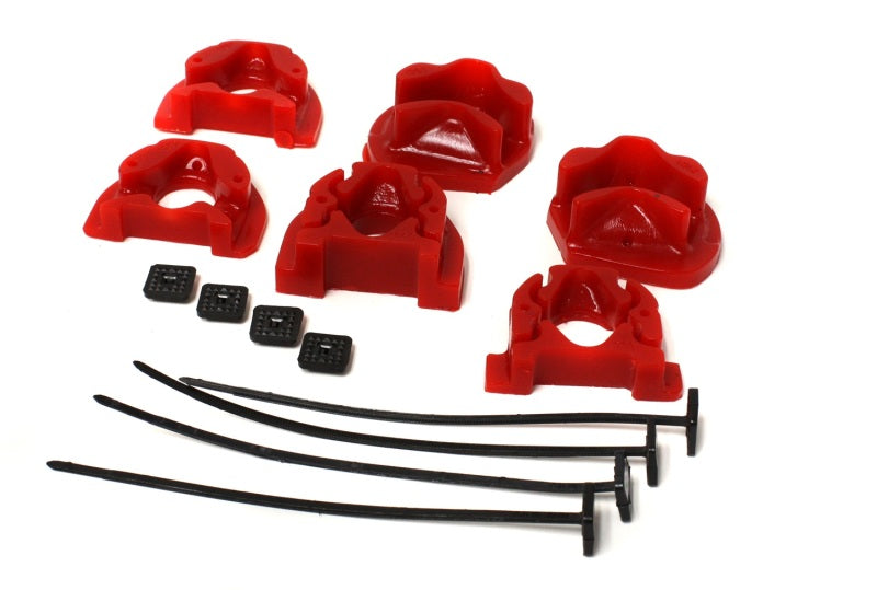 Energy Suspension for 92-00 Honda Civic Red Motor Mount Inserts 16.1105R